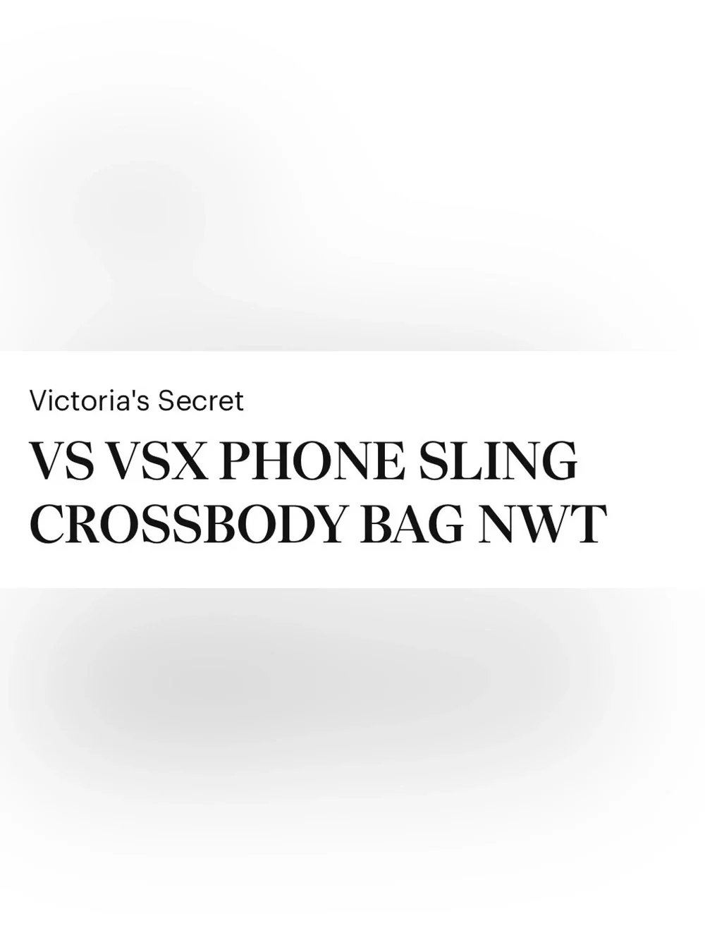 Victorias Secret compact crossbody